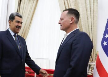 Maduro recibió en Miraflores al enviado especial de Trump, Richard Grenell