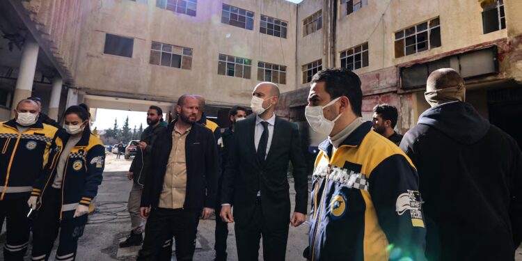 Cancilleres de Francia y Alemania visitaron la cárcel de Sednaya en Siria: “Fue el símbolo de los peores crímenes”