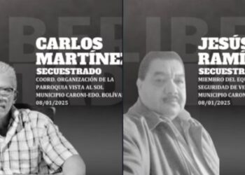 Vente Venezuela denuncia la detención de dos miembros de su equipo en Bolívar