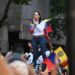 Argentina condena y ve con preocupación el «ataque criminal» contra María Corina Machado en la protesta opositora