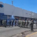 Funcionarios de la GNB comenzaron a reprimir con gas lacrimógeno las manifestaciones convocadas por María Corina Machado en Carabobo