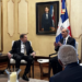 Edmundo González se reunió con el presidente Luis Abinader en el Palacio Nacional de Santo Domingo