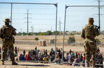 El Ejército despliega alrededor de un millar de tropas adicionales en la frontera con México tras orden de Trump