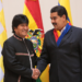 Evo Morales felicitó a Nicolás Maduro por su ilegítima juramentación presidencial