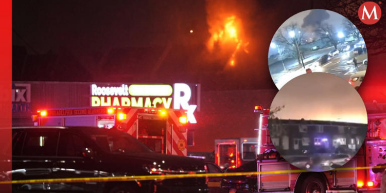 Al menos 6 muertos tras chocar un avión pequeño en zona urbana de Filadelfia, según medios