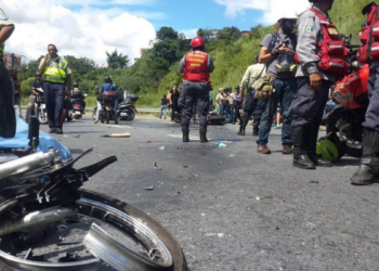 Venezuela registró 354 accidentes de tránsito y 169 fallecidos solo en el mes de diciembre