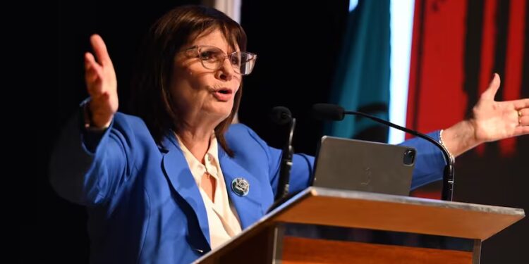 Patricia Bullrich tras imágenes del gendarme argentino: «lo único que aceptamos es que sea enviado en un avión a su país»
