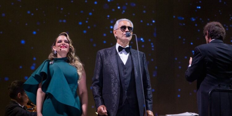 Andrea Bocelli engalanó  Caracas con su majestuosa voz