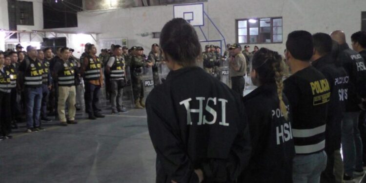 Megaoperativo entre Perú y EEUU deja 20 detenidos del Tren de Aragua