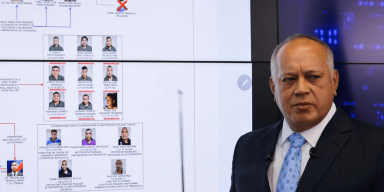 Diosdado Cabello dijo que falsos funcionarios planeaban secuestrar a Maikel Moreno