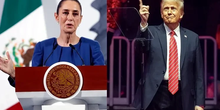 Trump acuerda con Sheinbaum pausar por un mes la aplicación de los aranceles para México