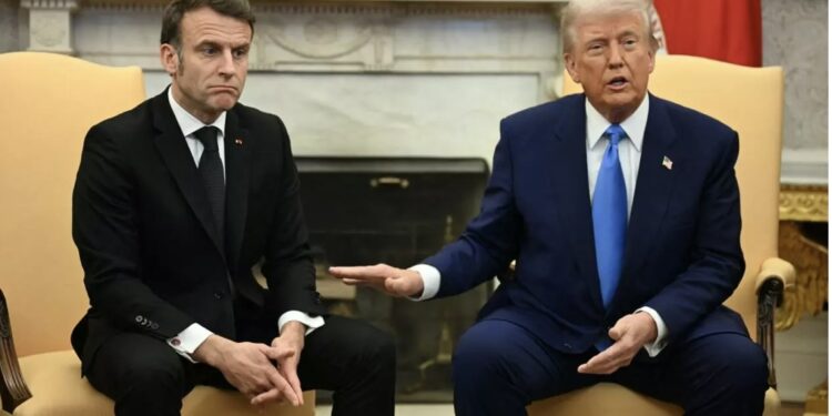 Trump y Macron se reúnen en la Casa Blanca para discutir sobre el futuro de Ucrania