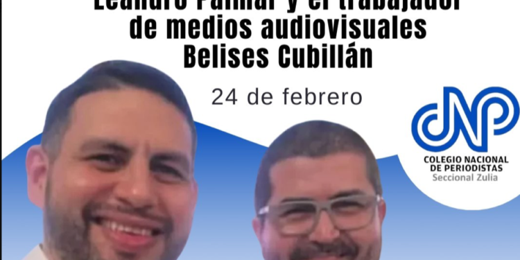 CNP denuncia 45 días de la «injusta e ilegal» detención de dos periodistas en Zulia