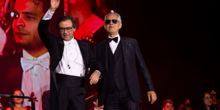 Exito Rotundo en el Concierto de Andrea Bocelli: Una Noche de Magia Musical en el Monumental Simón Bolívar