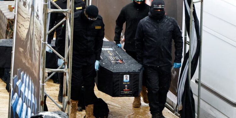 Hamás entregará este miércoles los cuatro cuerpos de rehenes sin ninguna ceremonia