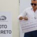 Presidente Daniel Noboa ejerció su voto en elecciones de Ecuador en búsqueda de la reelección