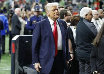 Trump se convierte en el primer presidente de EEUU en asistir a un Super Bowl