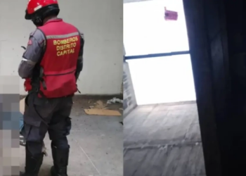 Hombre que dormía en los ductos de aire del Metro de Caracas falleció tras caer al vacío