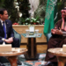 Marco Rubio se reunió con el príncipe heredero saudí en Riad para abordar la situación en Gaza y Ucrania