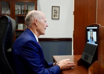 Rick Scott  tras reunión con María Corina Machado: “EE.UU. está con el pueblo venezolano