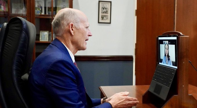 Rick Scott  tras reunión con María Corina Machado: “EE.UU. está con el pueblo venezolano