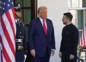 Zelensky llega a la Casa Blanca para reunirse con Trump