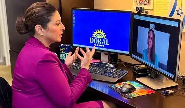Alcaldesa de Doral conversó con María Corina y reiteró su apoyo a la libertad de Venezuela