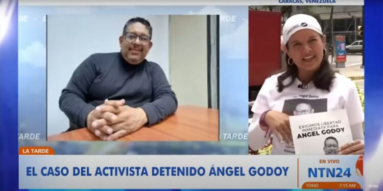 Adriana Briceño, esposa del preso político Angel Godoy: El Gobierno viola su Plan de la Patria al no cumplir con el debido proceso