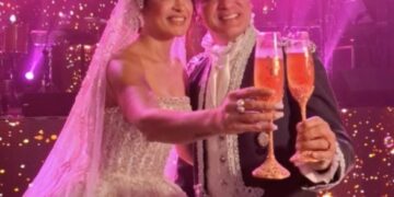 Omar Vizquel y Mónica Gemza celebraron su matrimonio en la Hacienda Santa Teresa