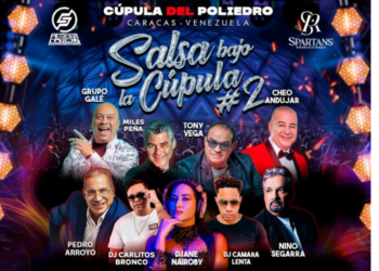 «Salsa bajo la Cúpula» #2 retumbará en el Poliedro de Caracas