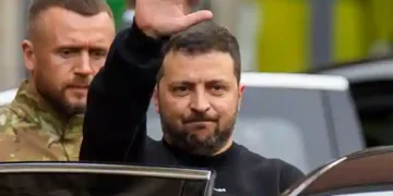 Zelenski llega a Oslo para reunirse con miembros del Gobierno noruego