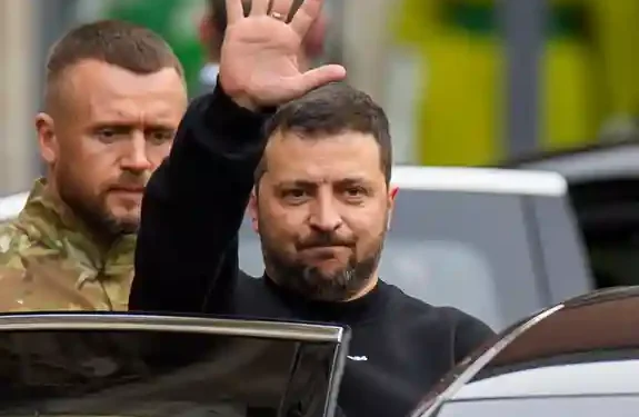 Zelenski llega a Oslo para reunirse con miembros del Gobierno noruego