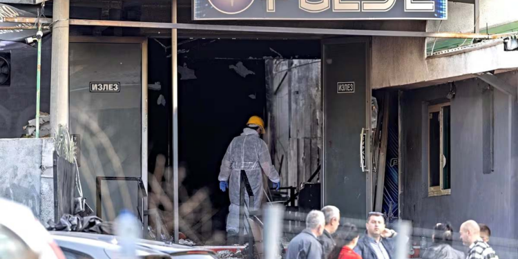 Un incendio en una discoteca en Macedonia del Norte causa 59 muertos y 155 heridos