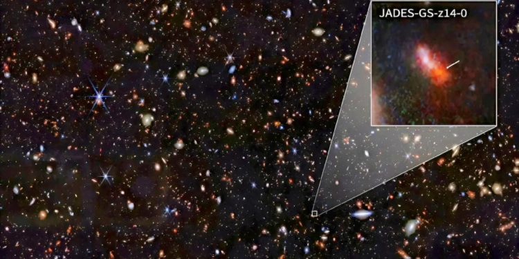 Hallan oxígeno en la galaxia más lejana jamás encontrada