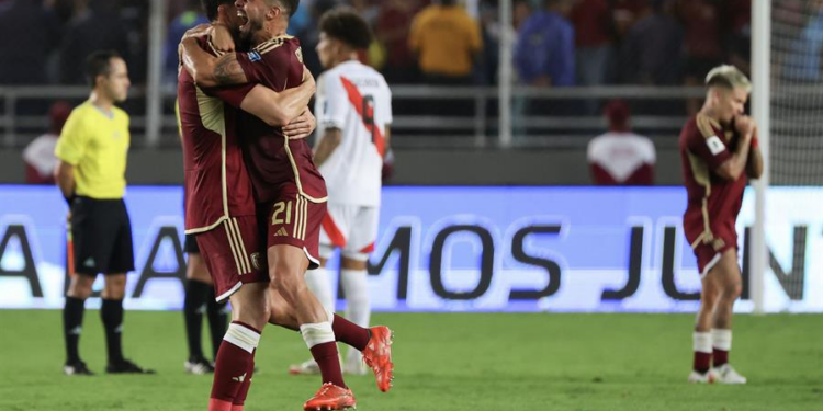 La Vinotinto derrota a Perú 1 a 0 y aviva el sueño mundialista