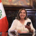 La presidenta de Perú acusa a «alguna prensa» de hacerle «bullying»