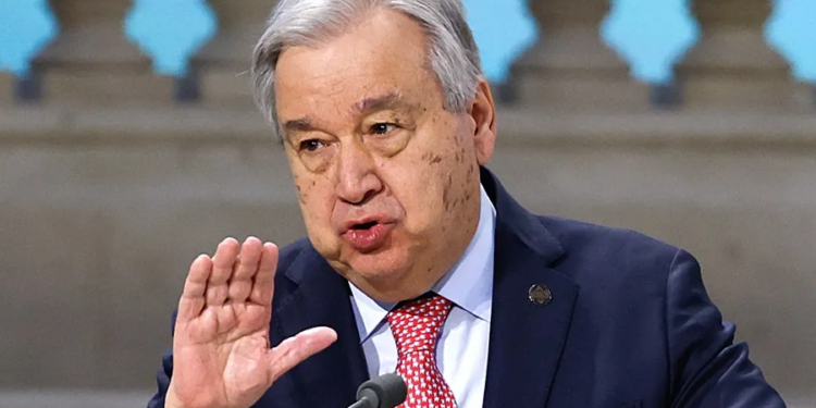 Guterres espera que se materialice el alto el fuego en Ucrania y que sea «una paz justa»