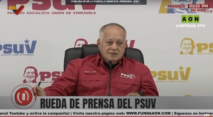 Cabello sobre la Red Decide: «Son los mismos que pidieron bloqueo y sanciones»