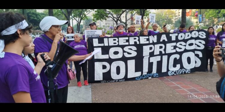 Familiares de detenidos postelectorales hicieron un viacrucis en Altamira para exigir su liberación