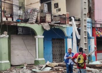 Sismo en Ecuador deja al menos 20 heridos y 60 viviendas afectadas