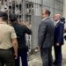 El ministro del Interior de Ecuador recorre la megacárcel de El Salvador para pandilleros