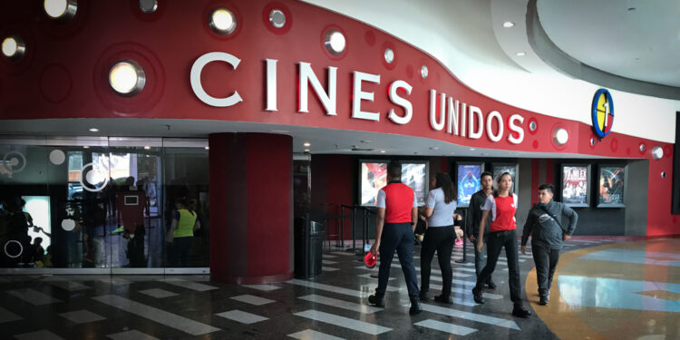 La asistencia a los cines en Venezuela baja un 5 % en los primeros tres meses del año