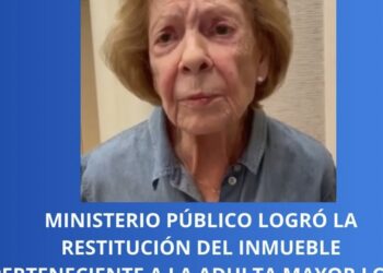 Ministerio Público recupera inmueble a abuela de 100 años que había sido robada por el dueños del restaurante Favola