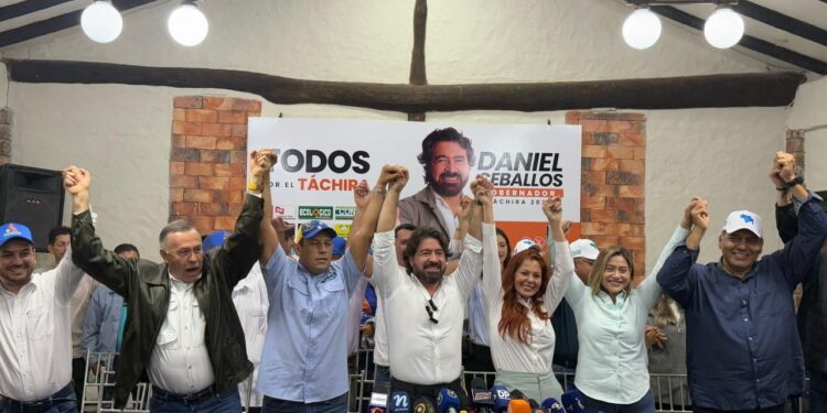 Daniel Ceballos presentó su propuesta “Todos Por El Táchira” con la que se disputa a la gobernación del estado