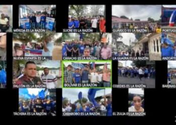 Oposición venezolana realizó actividades simultáneas en todo el país para llamar a participar en elecciones