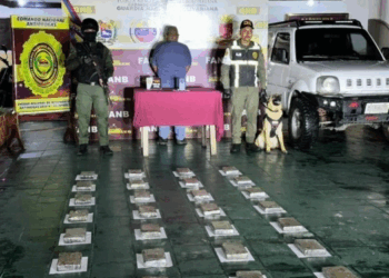 Guardia Nacional incauta casi 30 kilos de cocaína en el estado Apure