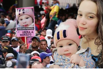 Niña Maikelys Espinoza está con una familia «de acogida» en EE.UU.