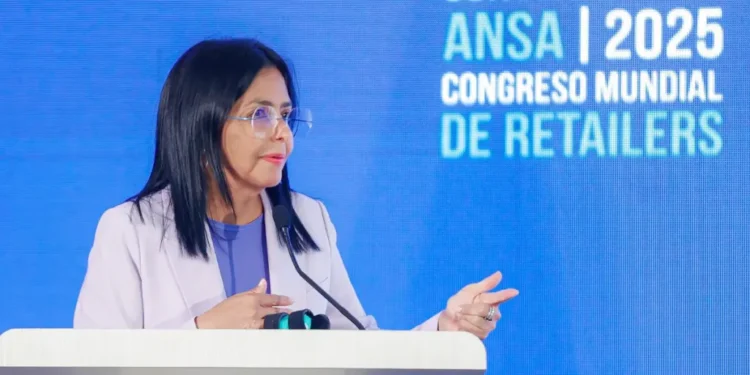 Delcy Rodríguez sobre atentado contra Miguel Uribe: “Algo así no puede ocurrir en Venezuela”