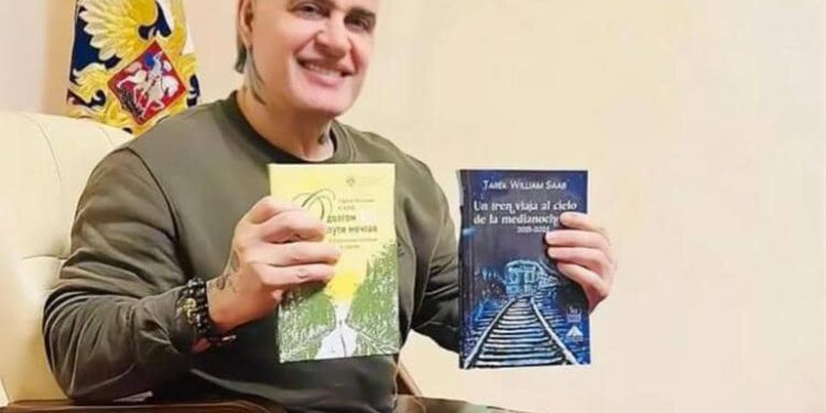 Tarek William Saab presentará en San Petersburgo su antología poética traducida al ruso