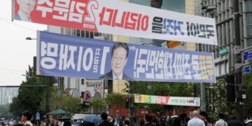 Candidatos cerraron sus campañas para las elecciones presidenciales en Corea del Sur